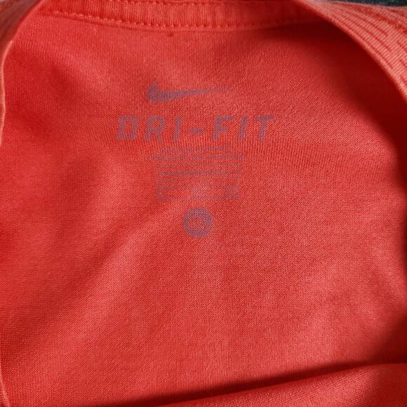 Nike Dri-Fit Training T-Shirt Men’s XL Red Performance Tee - Picture 4 of 6